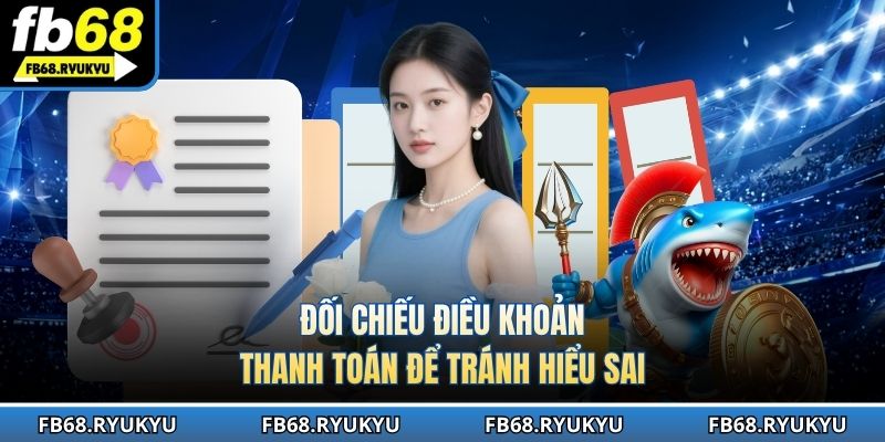 Đối chiếu điều khoản thanh toán để tránh hiểu sai